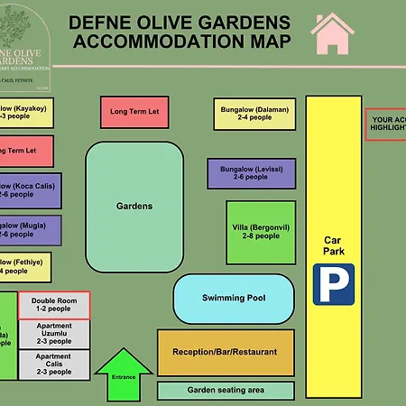 Defne Olive Gardens, Koca Calis, *